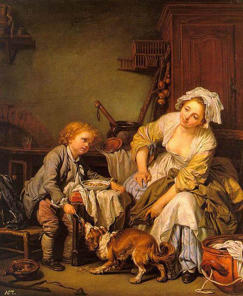 Jean-Baptiste Greuze The Spoiled Child Germany oil painting art
